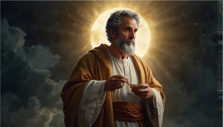 Pedro papa da igreja