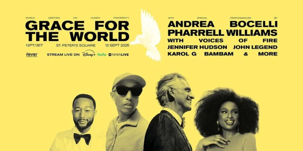 Sob o novo Papa Leão XIV, Vaticano realiza o inédito “Grace for the World”